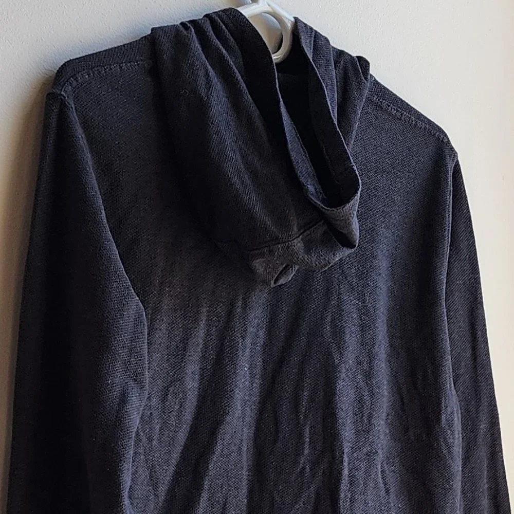 Levi's Black Hooded Jersey Size Medium
